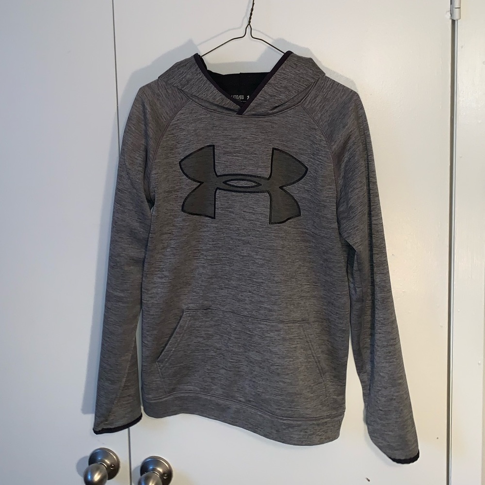 Black And Grey Under Armour Hoodie